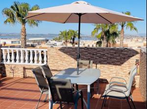 Balkon lub taras w obiekcie Casa de Holm