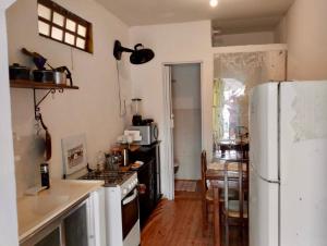 A cozinha ou cozinha compacta de Térreo Praia Grande