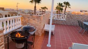 Balkon lub taras w obiekcie Casa de Holm