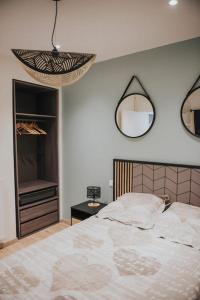 Postel nebo postele na pokoji v ubytování Splendide appartement Cosy