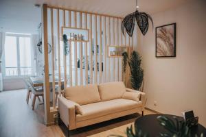 Posezení v ubytování Splendide appartement Cosy
