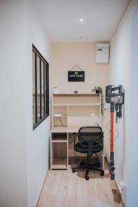TV a/nebo společenská místnost v ubytování Splendide appartement Cosy