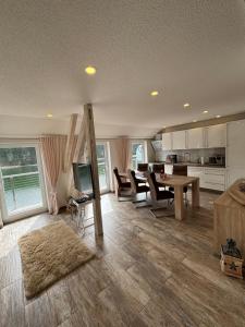 Kuchyň nebo kuchyňský kout v ubytování Holidayhaus Lütsche