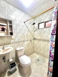 Koupelna v ubytování Apartamento cerca a la playa