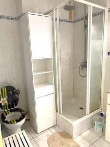 Appartement charmant à Saint-Denis avec vue sur la mer - 43 m²衛浴