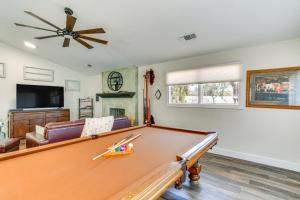 A television and/or entertainment centre at Quiet Redding Getaway about 7 Mi to Downtown!