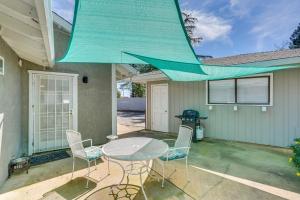A patio or other outdoor area at Quiet Redding Getaway about 7 Mi to Downtown!