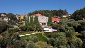 מבט מלמעלה על Ferienhaus mit Privatpool für 8 Personen ca 120 qm in Chiatri, Toskana Provinz Lucca