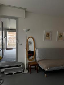 Posedenie v ubytovaní Big apartment with terrace & central location