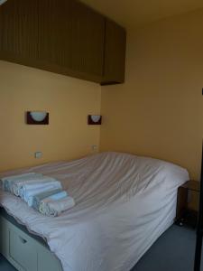 Posteľ alebo postele v izbe v ubytovaní Big apartment with terrace & central location