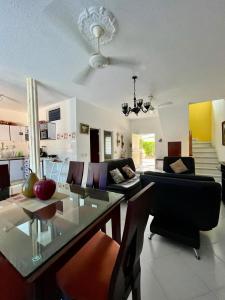 Гостиная зона в Hermosa Casa Quinta Vacacional