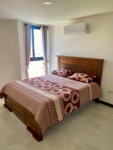 Postel nebo postele na pokoji v ubytování Alojamiento céntrico