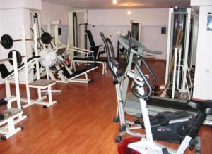 Fitness centrum a/nebo fitness zařízení v ubytování El Greco Apartments