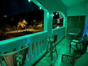 Μπαλκόνι ή βεράντα στο Golden Dream Villas & Studio A/B Pool View