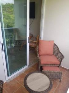 Χώρος καθιστικού στο Golden Dream Villas & Studio A/B Pool View