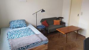 Postel nebo postele na pokoji v ubytování Spacious Rooms in Prague 6 near center