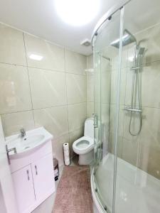 Ένα μπάνιο στο Modern 2 Bedroom Apartment