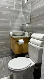 Koupelna v ubytování Nomada Monteverde