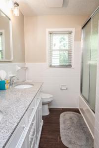 Koupelna v ubytování Bellfield Retreat