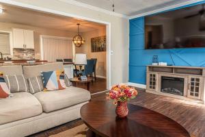 Posezení v ubytování Bellfield Retreat