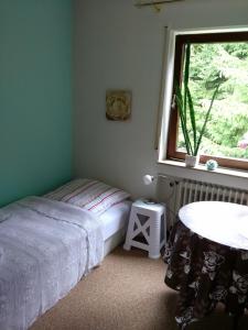 Postel nebo postele na pokoji v ubytování Tannhäuser b&b