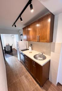 Kuchyň nebo kuchyňský kout v ubytování Guesthouse Civovic