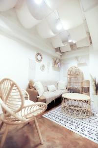Area soggiorno di Wondertime Taipei Station - Kaifeng Ladies Hostel