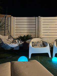 A seating area at Casa vacanza Ferrara IUN P5547