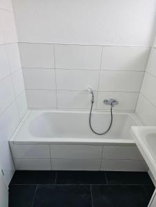 Ett badrum på Apartment Weikersheim IV
