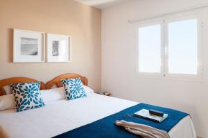 En eller flere senge i et værelse på Delmar Natur - Vieja