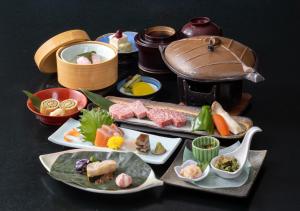 Makanan di atau berdekatan ryokan
