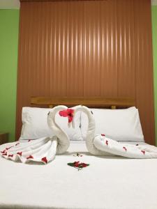 Postel nebo postele na pokoji v ubytování GBU Loboc River Guesthouse