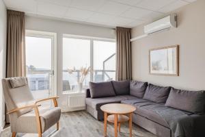 Posezení v ubytování Hotell Hamnen