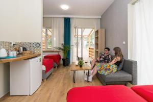 Posezení v ubytování Brzozowa Zatoka Brenno