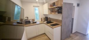 Kuchyň nebo kuchyňský kout v ubytování Villa Mediterranea - Apartments
