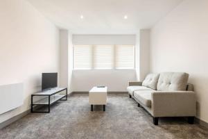 Posedenie v ubytovaní Comfortable 1 Bedroom Apartment in Central Doncaster