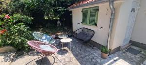 Zahrada ubytování Villa Mediterranea - Apartments