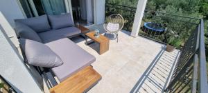 Balkón nebo terasa v ubytování Villa Mediterranea - Apartments