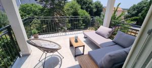 Balkón nebo terasa v ubytování Villa Mediterranea - Apartments