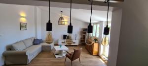 Posezení v ubytování Villa Mediterranea - Apartments
