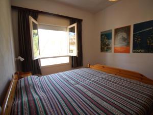 Postel nebo postele na pokoji v ubytování Gran apartamento con terraza en Fané de Baix, Llançà - ES-228-154