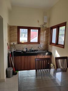 Kuchyň nebo kuchyňský kout v ubytování Vacation villa