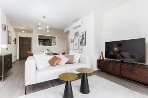 TV a/nebo společenská místnost v ubytování 56 Pueblo Majorero