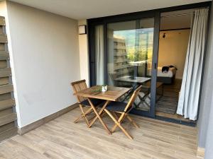 Balkón nebo terasa v ubytování Newlands Peak Apartments