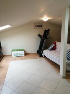 Postel nebo postele na pokoji v ubytování Loft