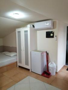 Kuchyň nebo kuchyňský kout v ubytování Loft