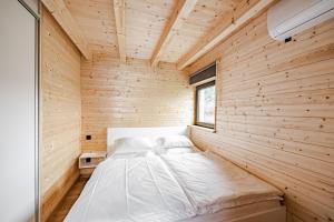 Krevet ili kreveti u jedinici u okviru objekta RESORT SALIXA u Poděbrad