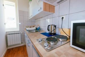 Kuchyň nebo kuchyňský kout v ubytování B&B Vransko 29