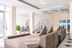 Χώρος καθιστικού στο IMLAUER Hotel Schloss Pichlarn