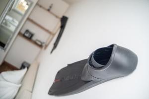 a computer mouse sitting on top of a table at Villa Gaspar in Brzac